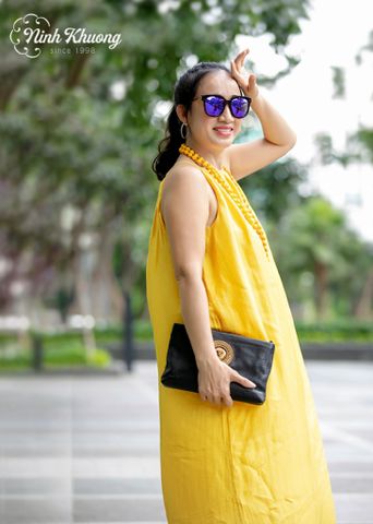  Đầm lụa tơ tằm 