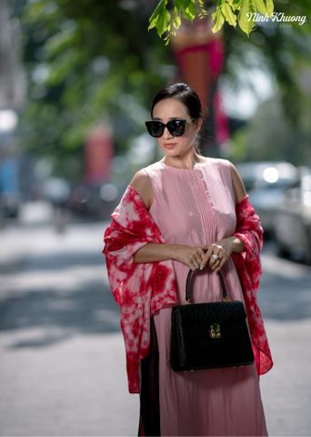  Khăn choàng lụa tơ tằm 