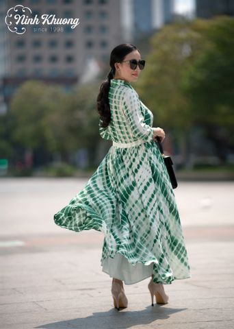  Đầm lụa tơ tằm 