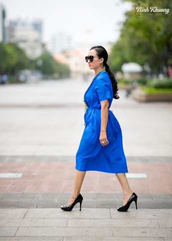  Đầm lụa tơ tằm 