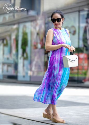  Đầm lụa tơ tằm 