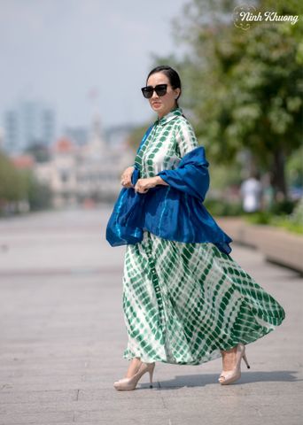  Khăn choàng lụa tơ tằm 