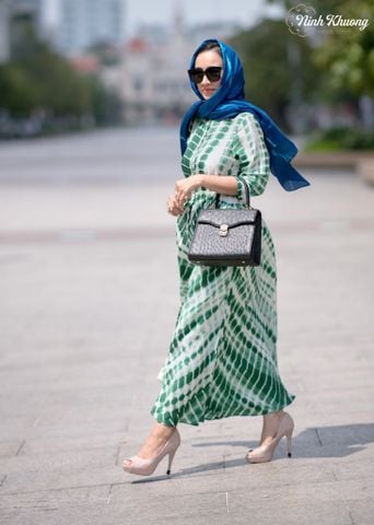  Khăn choàng lụa tơ tằm 