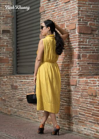  Đầm lụa tơ tằm 