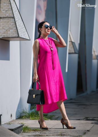  Đầm lụa tơ tằm 