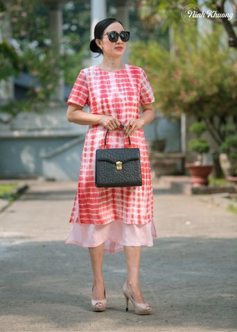  Đầm lụa tơ tằm 