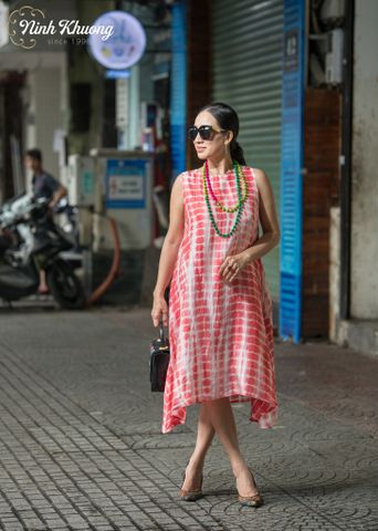  Đầm lụa tơ tằm 