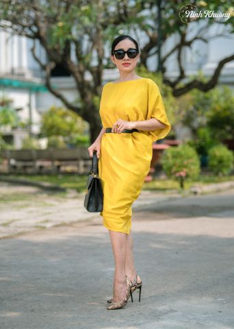  Đầm lụa tơ tằm 