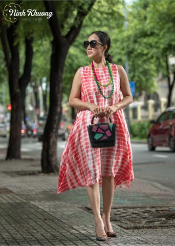  Đầm lụa tơ tằm 