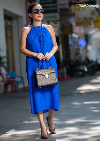  Đầm lụa tơ tằm 