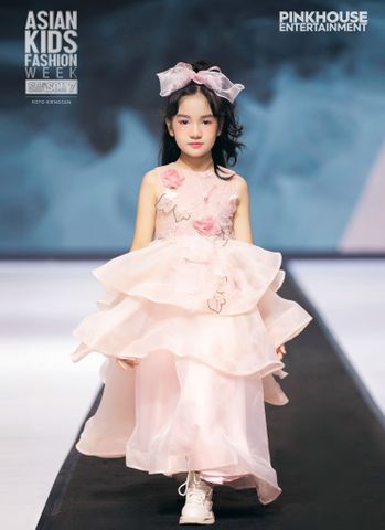  Three-tiered Princess-style Flared Dress - La Vie En Rose 