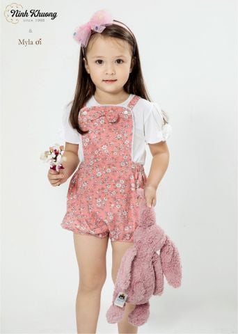  Liền quần yếm dây 