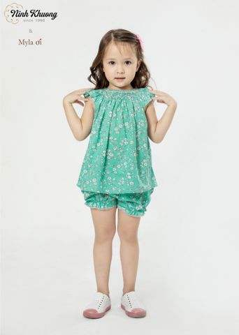  Bộ smock cánh tiên +quần phồng 