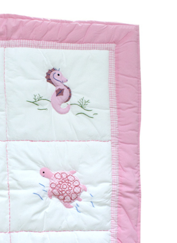  Mền Thêu hình thú biển 