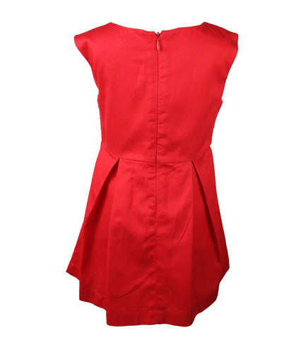  Đầm cổ thuyền sát nách xếp ly tùng 