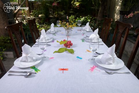  Table Cloth - 8K175x250 - Multicolored Metallic Dragonfly 
