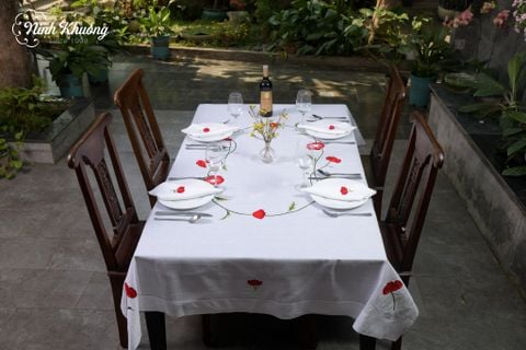  Table Cloth - 8K175x250 - Colico Flowers 