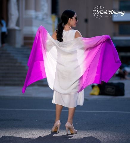  Khăn choàng lụa tơ tằm 