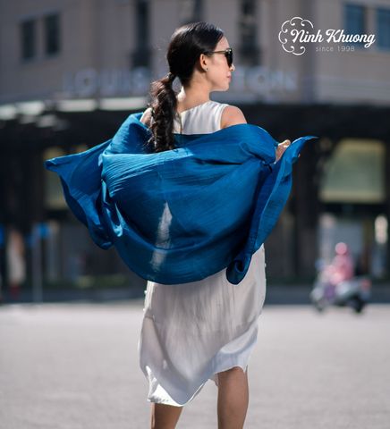  Khăn choàng lụa tơ tằm 