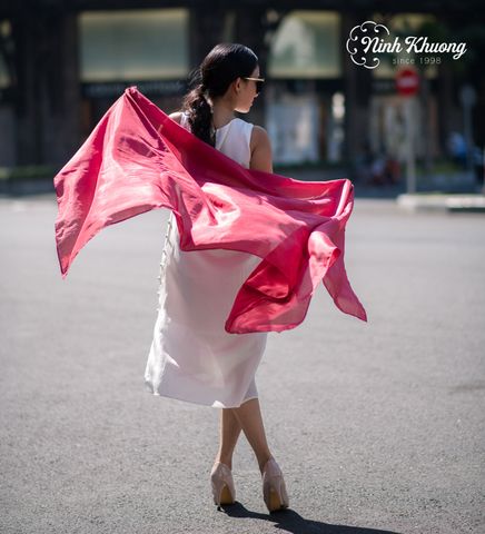  Khăn choàng lụa tơ tằm 