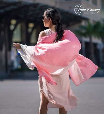  Khăn choàng lụa tơ tằm 