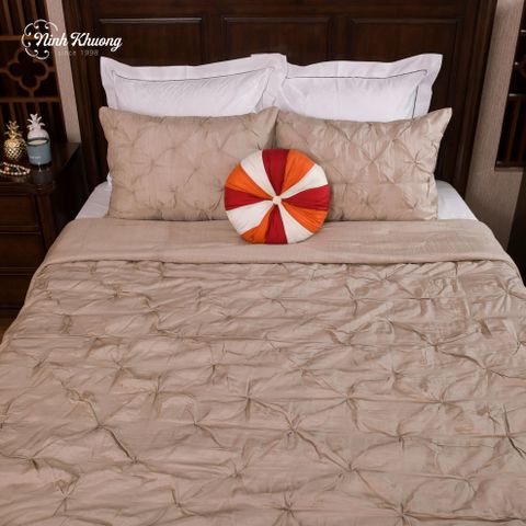  Mền lụa 220x240 + 2 gối 50x70 