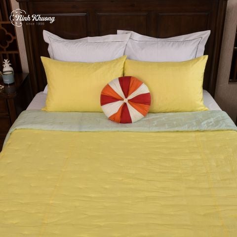  Mền lụa 220x240 + 2 gối 50x70 