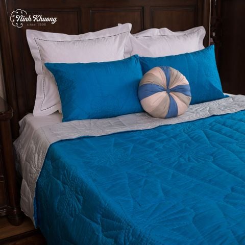  Mền lụa 220x240 + 2 gối 50x70 