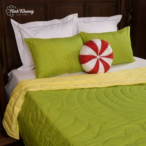  Mền lụa 220x240 + 2 gối 50x70 