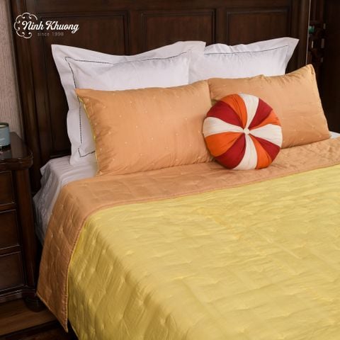  Mền lụa 220x240 + 2 gối 50x70 