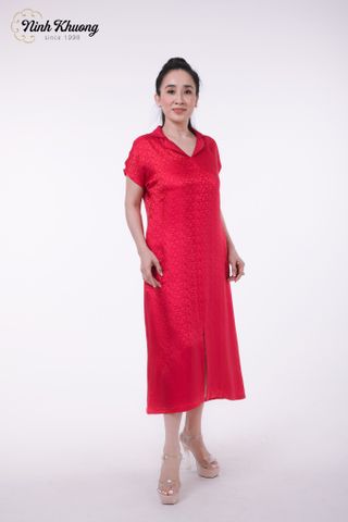  Đầm lụa cổ dalton | Hàng đặt riêng 