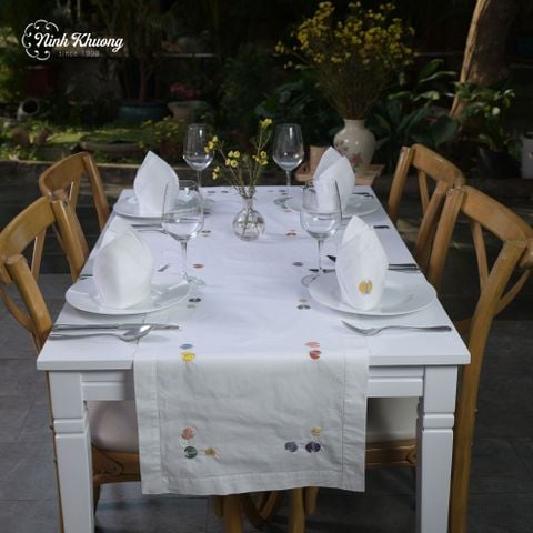  Long tray with assorted colorful beetles 