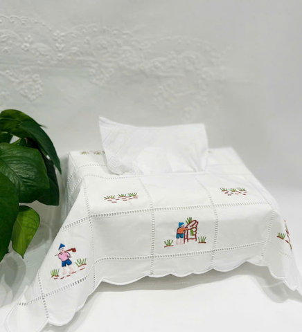  Hộp phủ khăn giấy rua I( thêu CN,ĐC, hoa quả)(241218) (Cái) 