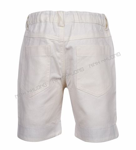  Quần short bé trai túi tròn 