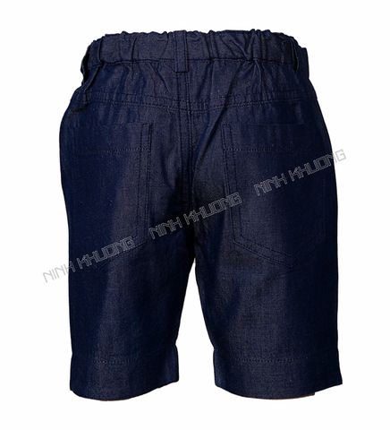  Quần short bé trai túi tròn 
