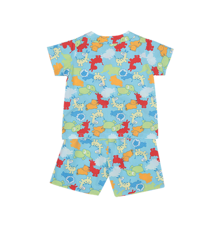  Boys' keyhole collar set 