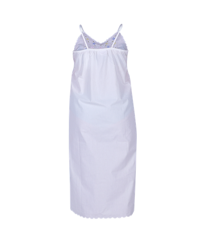  Sleeveless lace nightgown 