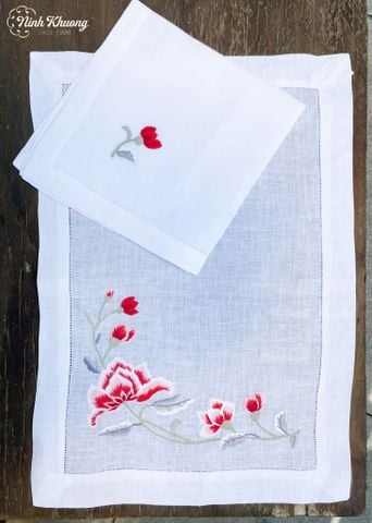  Set tray 35x50/45-Line-Tea flower 