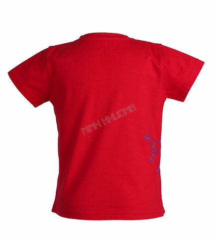  Áo thun bé trai cổ V 