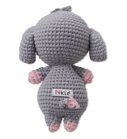  Dumbe - Elephant with a pink bow 