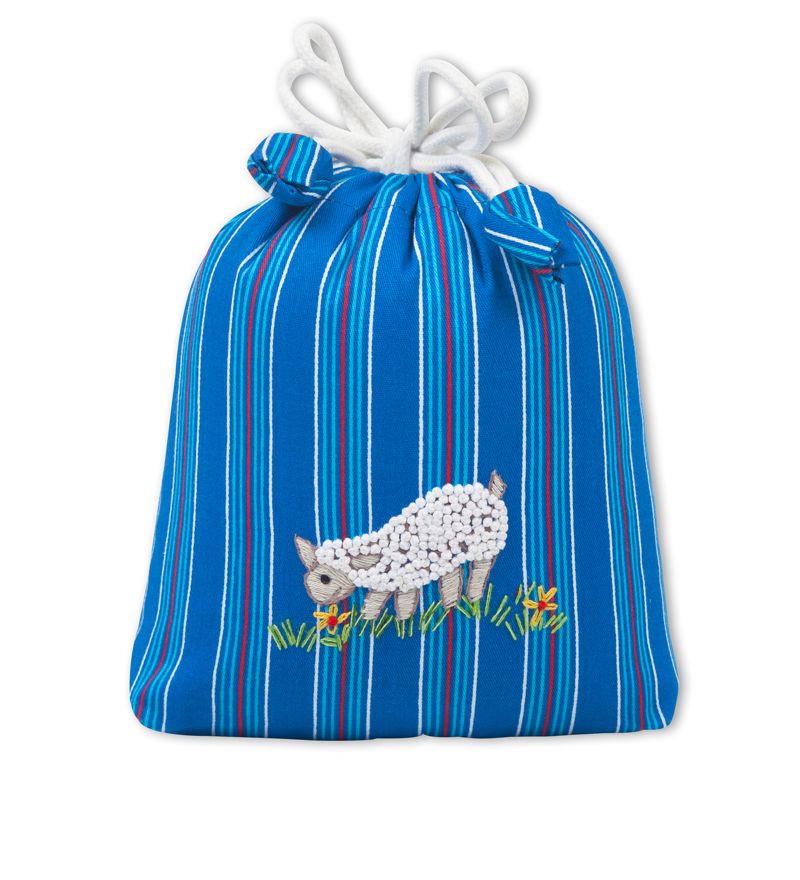  Sheep-shaped bag 18x21 cm. 