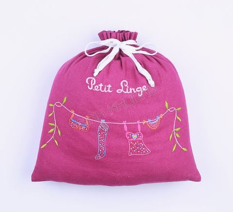  Drawstring pouch 