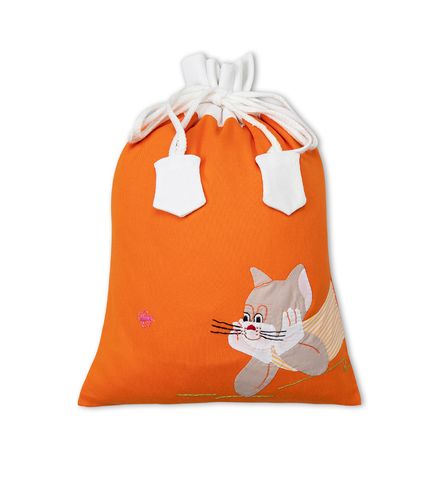  Bag - Drawstring baby bag - Orange 