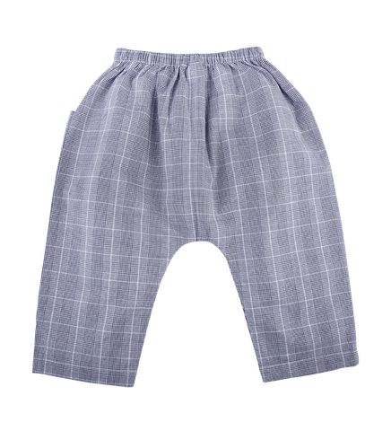  Infant bodysuit with two snap buttons at the bottom. 