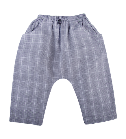  Infant bodysuit with two snap buttons at the bottom. 