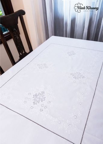  Rectangular tablecloth 6k 140*200 -CIP-Organza 