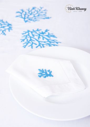  Table Cloth - Tablecloth - CIP - Blue coral 