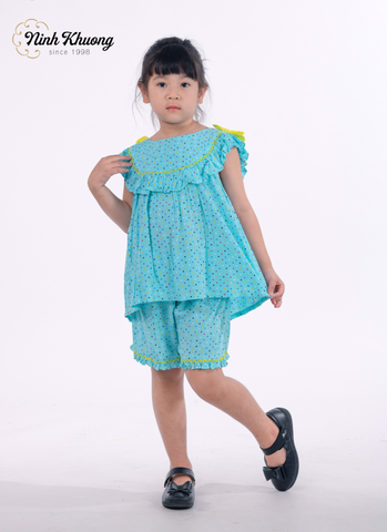  Ruffled Top Set for Girls 