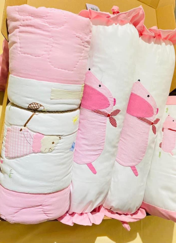  Mền Thêu hình thú nhà 