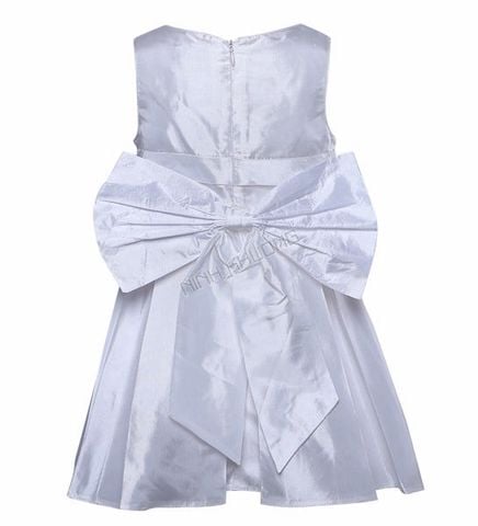  Taffeta dress with a big bow 